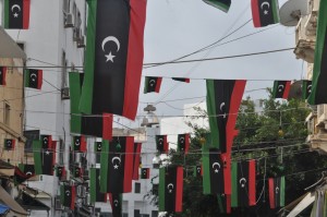 libya flags